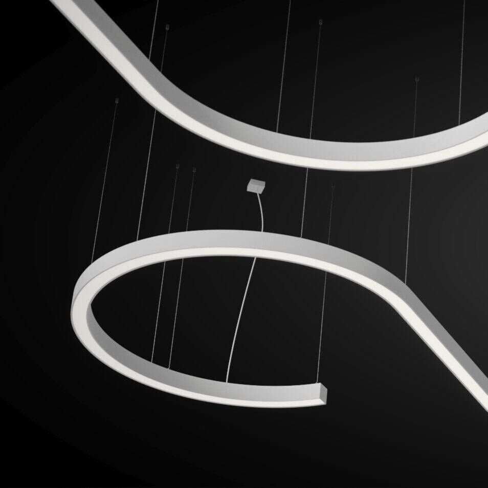 bespoke led linear profile light