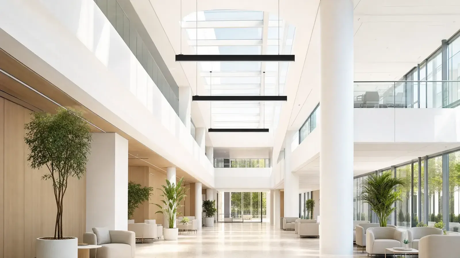 Lighting for BREEAM and WELL: what linear lighting contributes