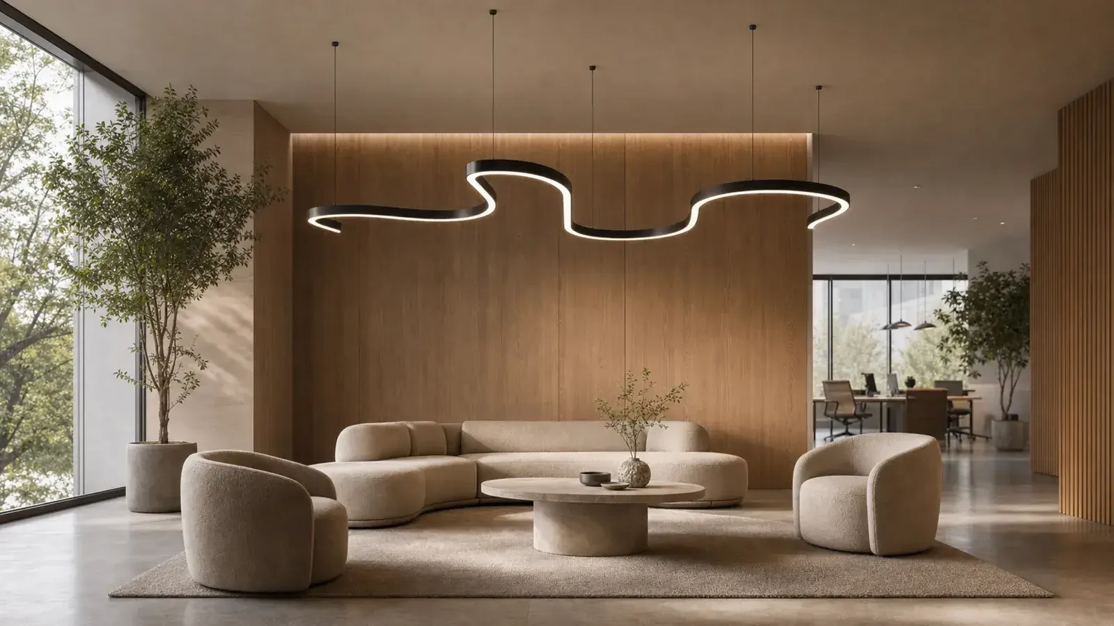 Designing continuous runs, corners and curves in linear lighting