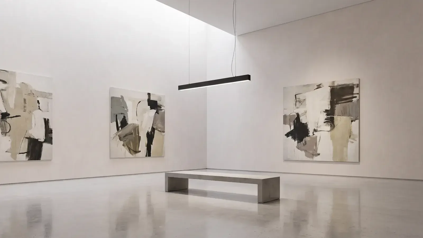 Black, white or custom RAL: choosing linear lighting finishes