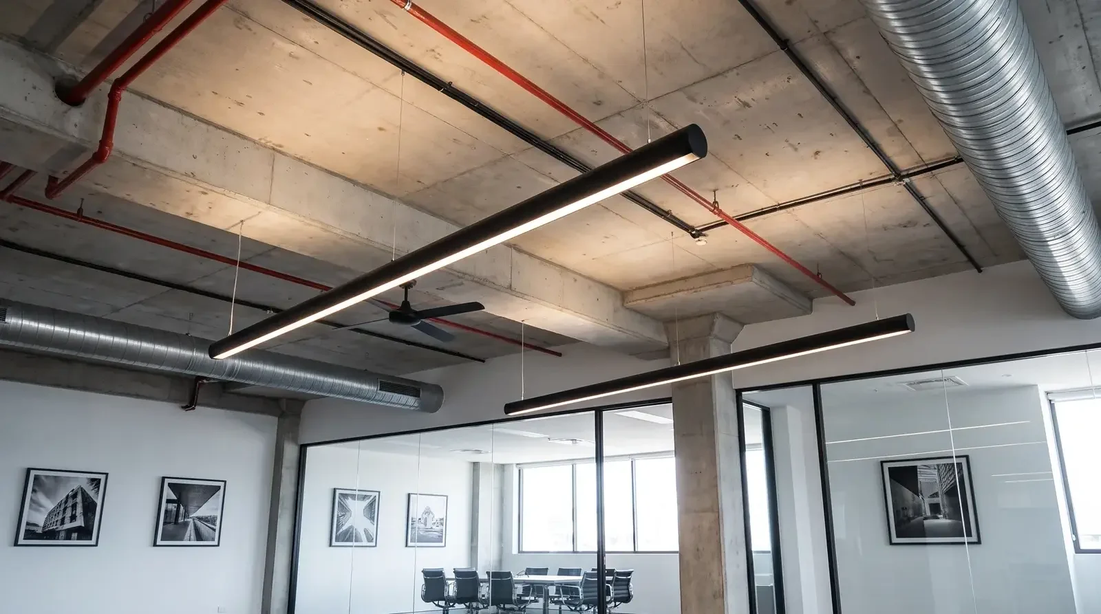 Plug-and-play linear lighting: faster installation on site